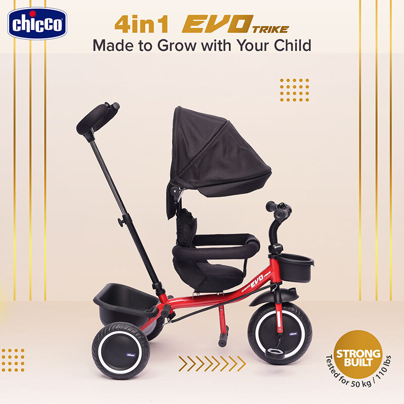 4in1 Evo Trike (Red) image number 1